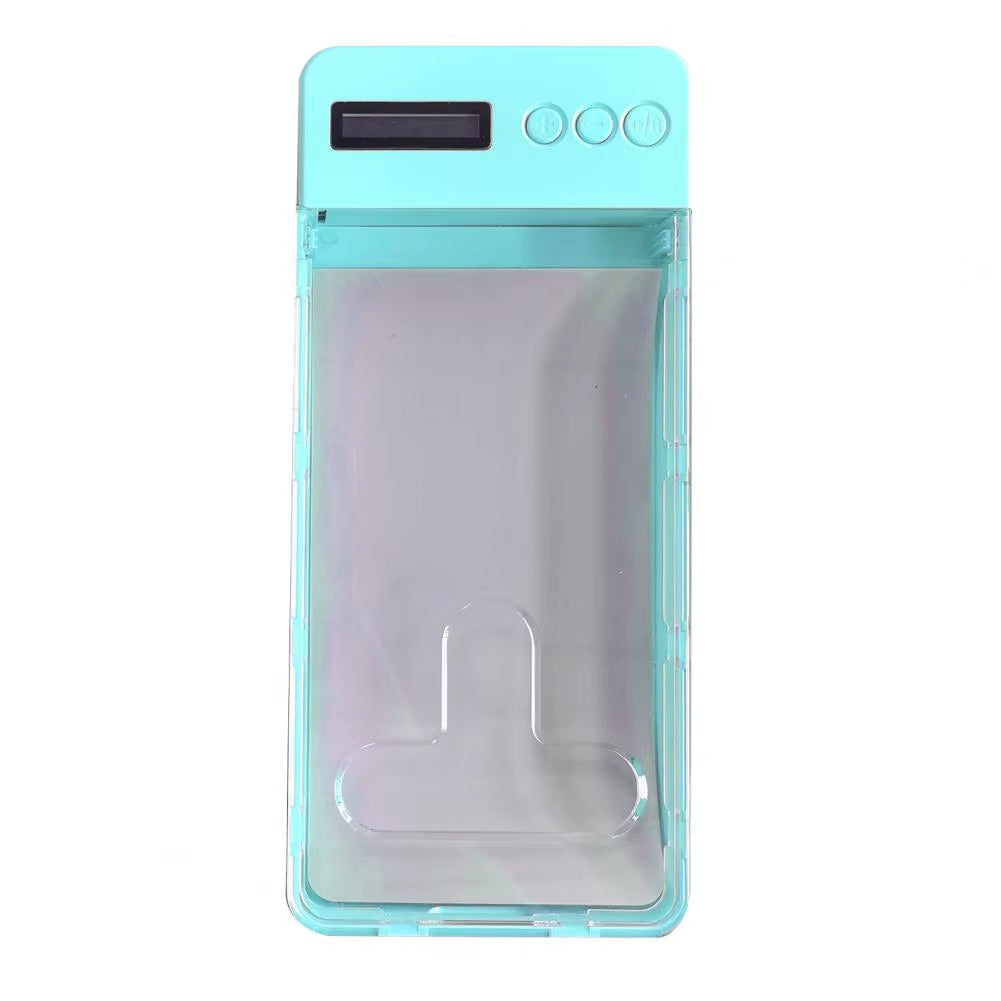 Phone Lock Box with Timer LCD Display Phone Prison Transparent Phone Locker Adults Children Students Self-Discipline Tools